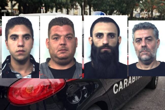 Inseguimento nel Catanese, 4 soggetti in manette dopo il furto di 18 bovini – NOMI e FOTO
