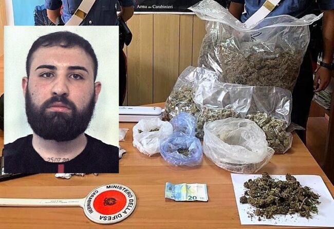 Via vai in una casa di San Cristoforo, perquisizione per il catanese Vaccalluzzo: spacciava ai domiciliari, arrestato