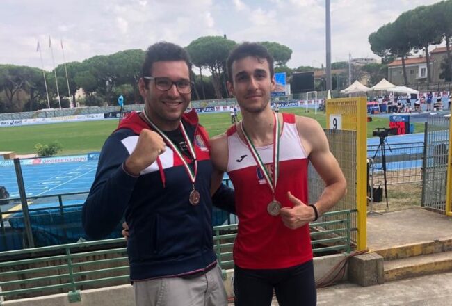 Campionati italiani promesse di atletica, 2 argenti per il Cus Catania: vittoria per Roberto Mirabella e Isidoro Mascali