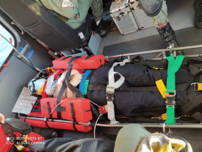 Militare tedesco 18enne cade da tre metri, soccorso a largo di Ustica dalla Guardia Costiera di Catania – FOTO