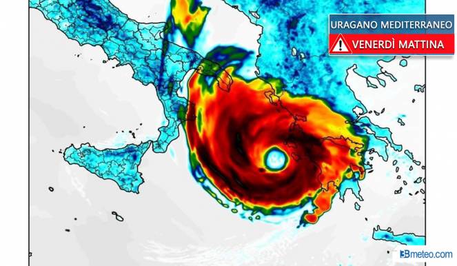 Ciclone tropicale continua la sua “corsa” verso la Grecia: dopo notte di paura, migliorano le condizioni in Sicilia
