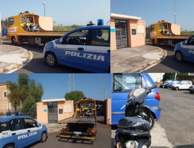 In tre in motorino, senza patente e con neonato in braccio: genitori segnalati e sanzionati a Librino