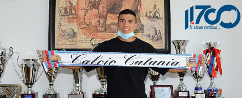 Calcio Catania, ceduto a titolo definitivo il centrocampista Luis Maldonado al Catanzaro