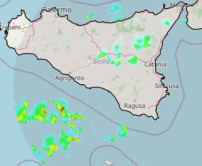 Arriva il maltempo al Sud, nubi e acquazzoni attesi per il pomeriggio. Temporali previsti per lunedì 7 e martedì 8