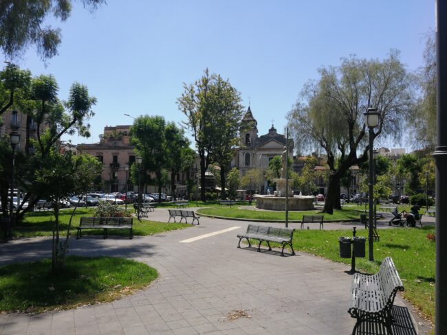 Catania, restyling di piazza Cavour. Presidente Ferrara: “Rinascita di una piazza importante”