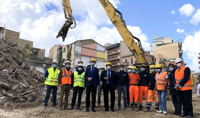 Finiscono le demolizioni, il passante ferroviario di Palermo pronto ad andare avanti. Falcone: “Era un cantiere fantasma”