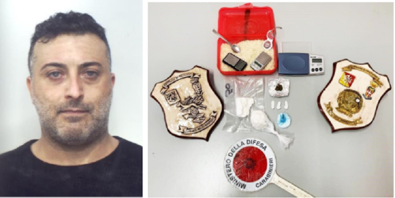 Cassaforte murata nel Catanese, dentro c’era la droga mantenuta in mezzo al riso: un arresto