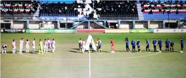 Palermo, contro il Bisceglie rosanero al buio
