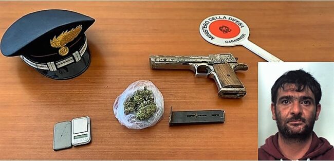 Arma clandestina in una casa del Catanese, trovata anche droga: scattano i domiciliari