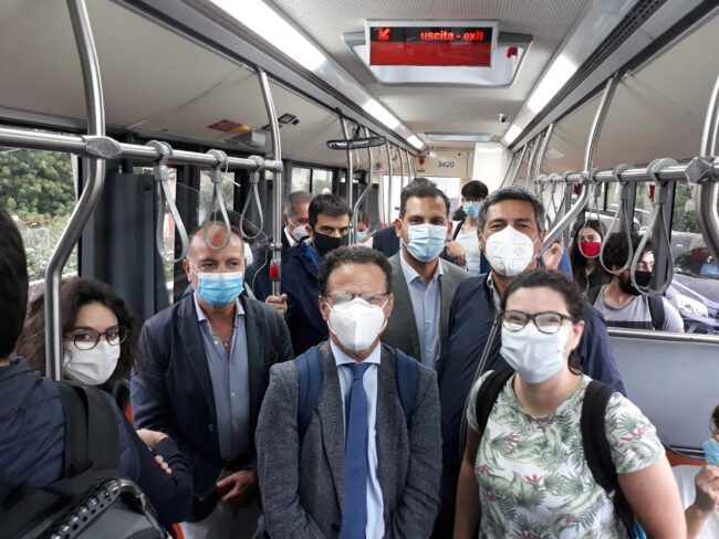 Catania, inaugurata la nuova linea BRT-U: collega la Cittadella Universitaria al centro etneo