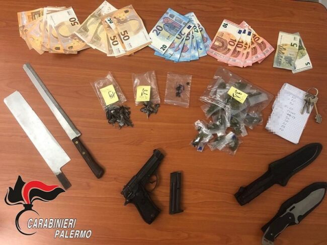 Magazzino con marijuana e armi: ai domiciliari 38enne