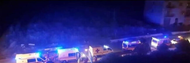 Nel silenzio della notte, la Sicilia “ricorda” Bergamo: una colonna di ambulanze sfila per il paese
