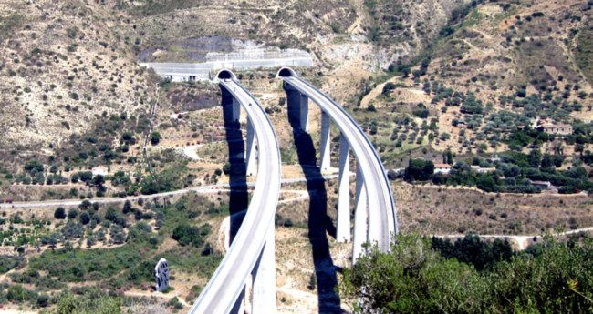 A20 Messina-Palermo: inizio manutenzione cavalcavia e consegna lavori su viadotti