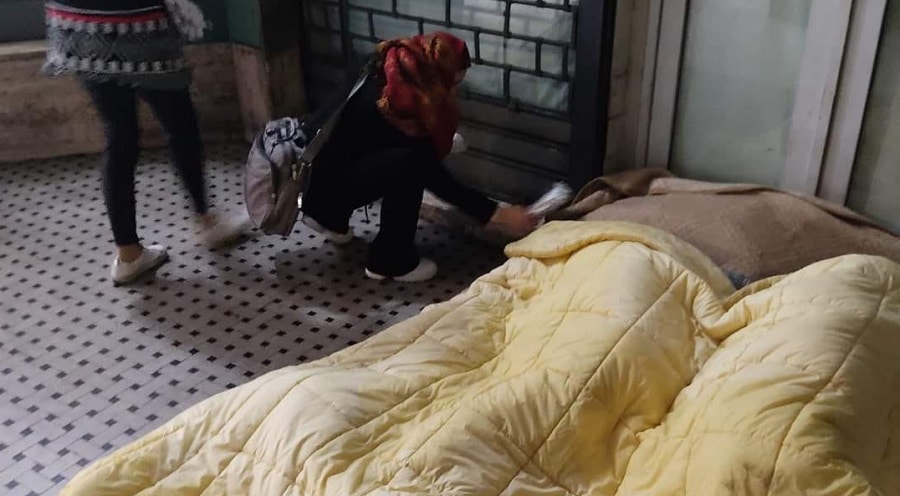 Coronavirus Catania, tra crisi economica ed emergenza senzatetto: “Arbor” nasce per donare cibo e coperte