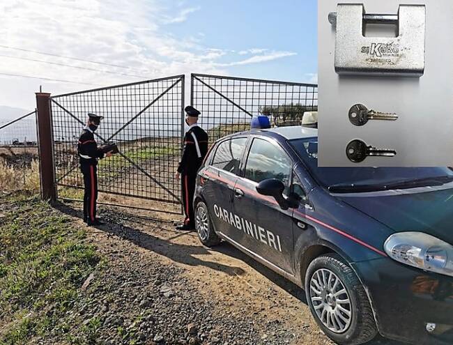 Entra in un terreno confiscato alla mafia e accudisce gli animali: denunciato 33enne del Catanese