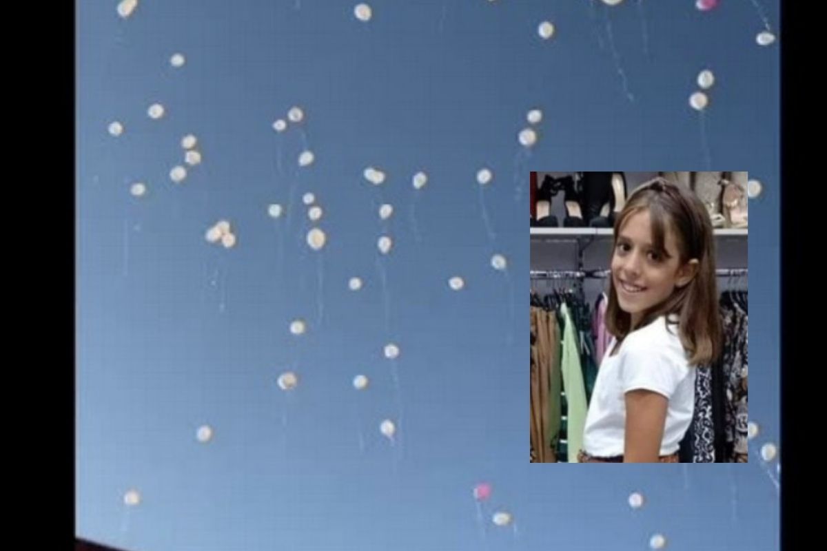 Palermo, palloncini bianchi e occhi puntati verso il cielo: applausi per la piccola Marta Episcopo