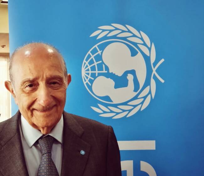 Unicef, addio all’amato presidente Samengo che perde la sua battaglia contro il Coronavirus
