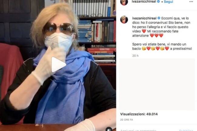 Il Covid tra i vip, Iva Zanicchi contagiata ma sta bene: grave Carlo Conti, ricoverato
