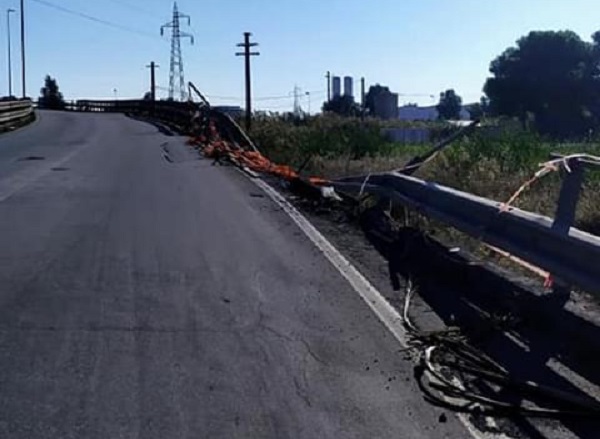 Catania, alla zona industriale salta il guardrail dal cavalcavia: la denuncia del sindacato Fismic