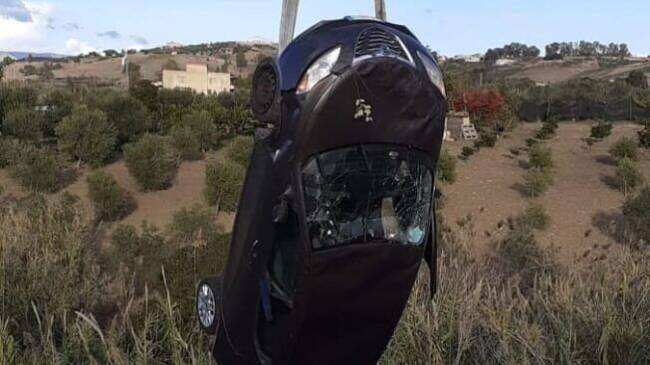 Perde il controllo dell’auto sulla SS 386 e finisce in un dirupo: 52enne trasportato in ospedale in elisoccorso