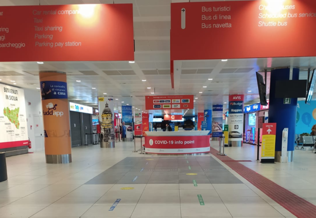 Coronavirus Sicilia, all’aeroporto di Palermo da domani tamponi rapidi per i passeggeri in arrivo – I DETTAGLI