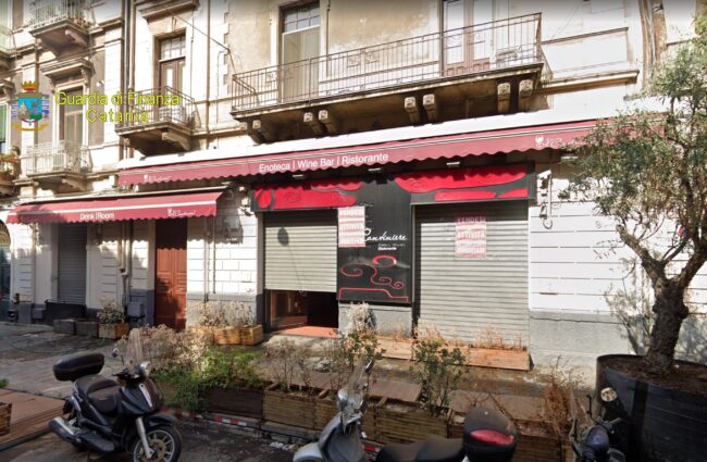 Catania, ancora guai per “Il Cantiniere”: gestore arrestato e patrimonio aziendale sequestrato. Tre locali coinvolti