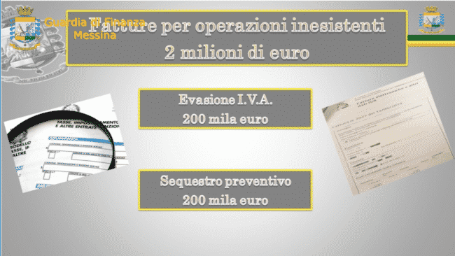 Messina, false fatture: nel mirino un noto imprenditore, evasione fiscale per oltre 2milioni di euro