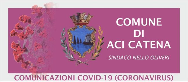 Coronavirus Catania, aggiornamenti dal sindaco di Aci Catena: “Risalita di positivi” – I DATI