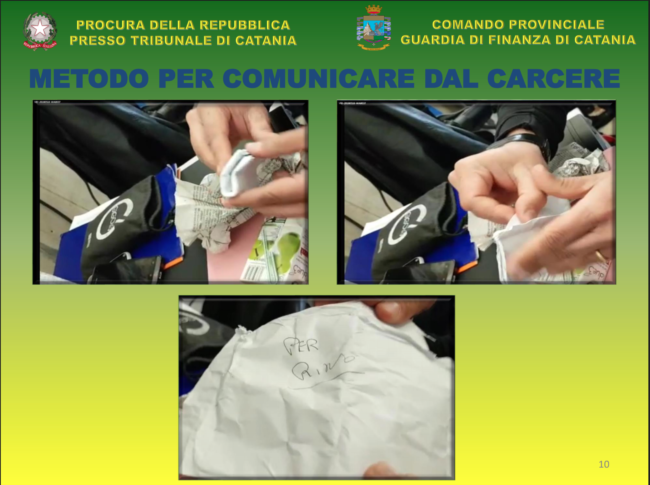 Catania, duro colpo ai Laudani: così il boss comandava dal carcere, pizzini nei succhi – VIDEO e DETTAGLI