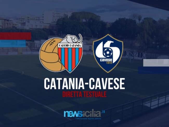 Un pareggio per il Catania ridotto in 9 uomini contro il fanalino di coda Cavese – RIVIVI LA CRONACA