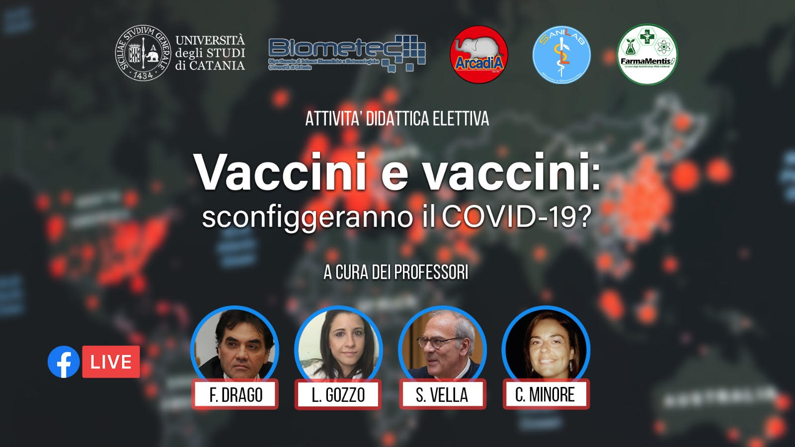 “Vaccini e vaccini: sconfiggeranno il Covid-19?”,  duemila iscritti all’ADE promosso da Arcadia, SaniLab, FamaMentis e da Biometec