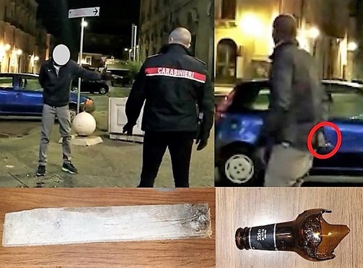Catania, tenta il suicidio per evitare l’arresto: bottiglia di vetro alla gola, ecco cos’è accaduto in piazza Cutelli