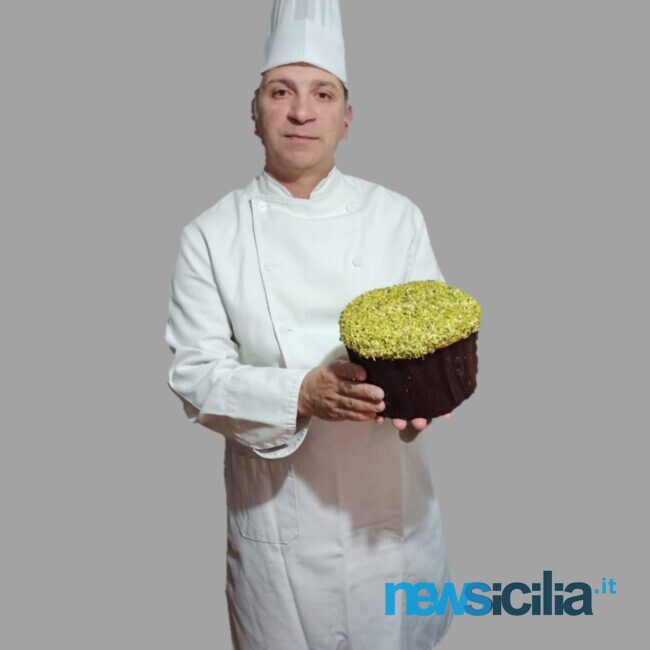 chef Rocco Cataneo panettone