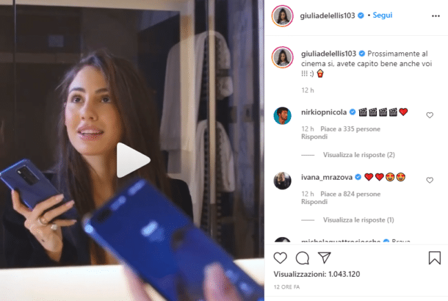 Giulia De Lellis debutta al cinema: il film con Fabio Volo, le novità dell’influencer