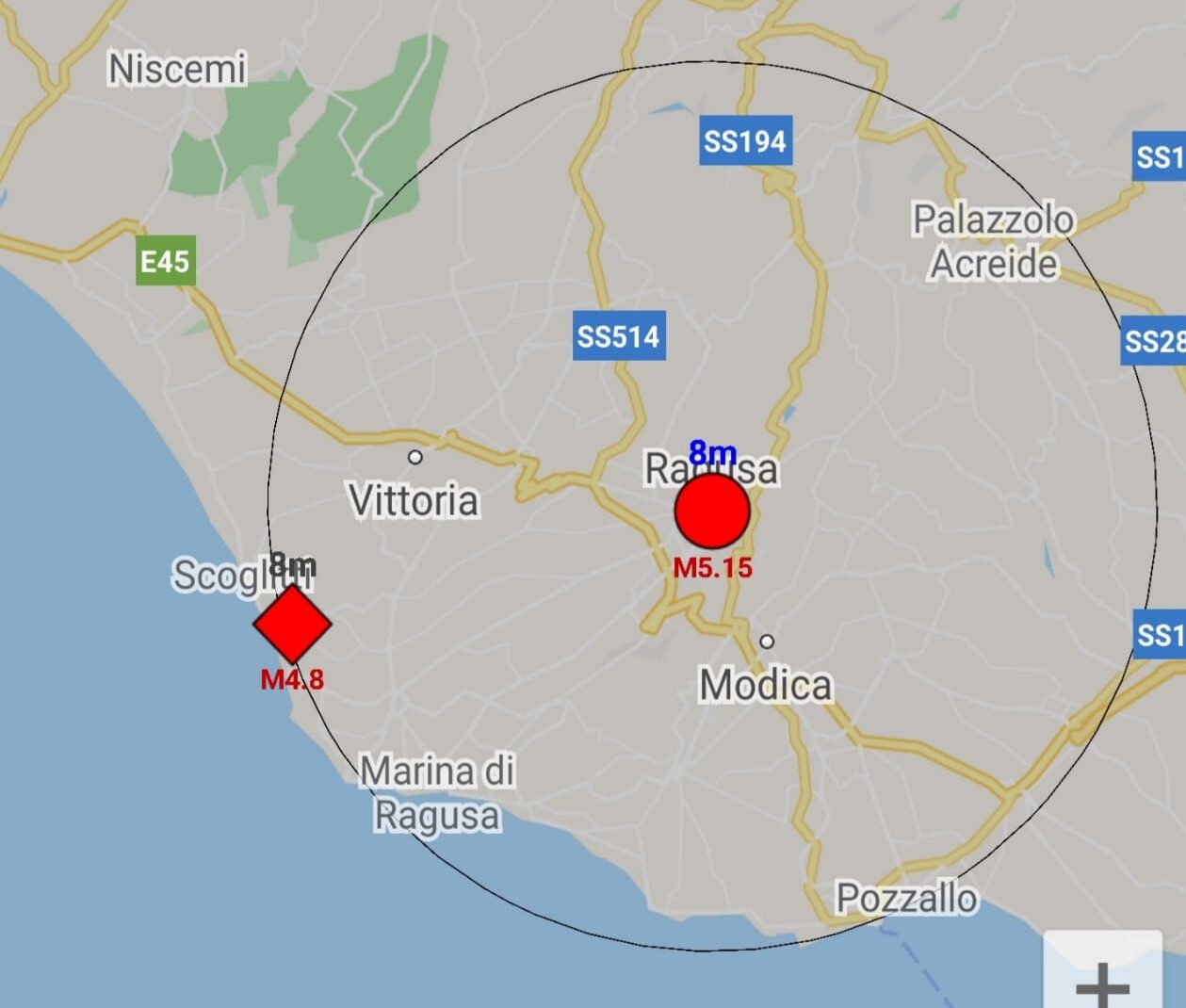 Terremoto in Sicilia di magnitudo 4.4. L’intervista all’INGV Catania: “Nessun evento di natura etnea”