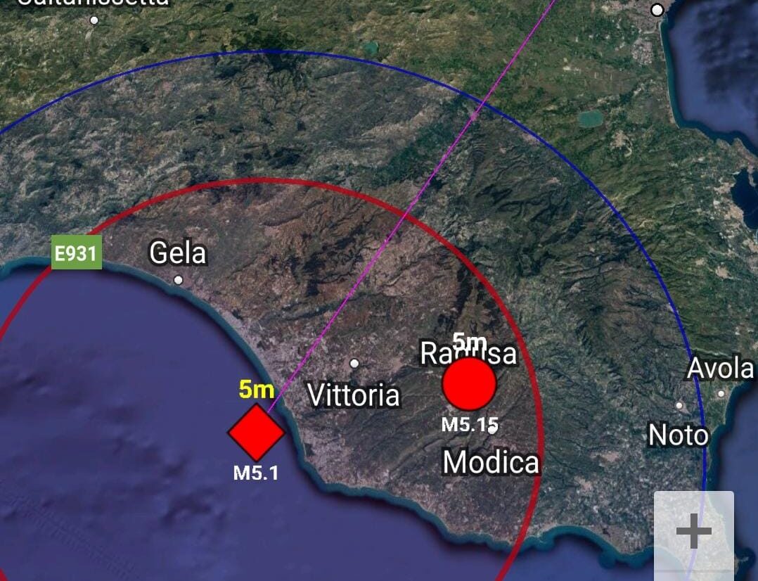 Terremoto di Ragusa, trema l’intera Sicilia. Le testimonianze: “Un boato assurdo”, la gente scende in strada