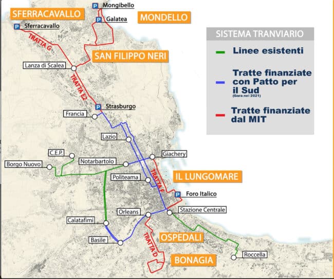 Approvazione nuove linee del tram a Palermo, ministra De Micheli: “Contribuire alla crescita di una grande città”