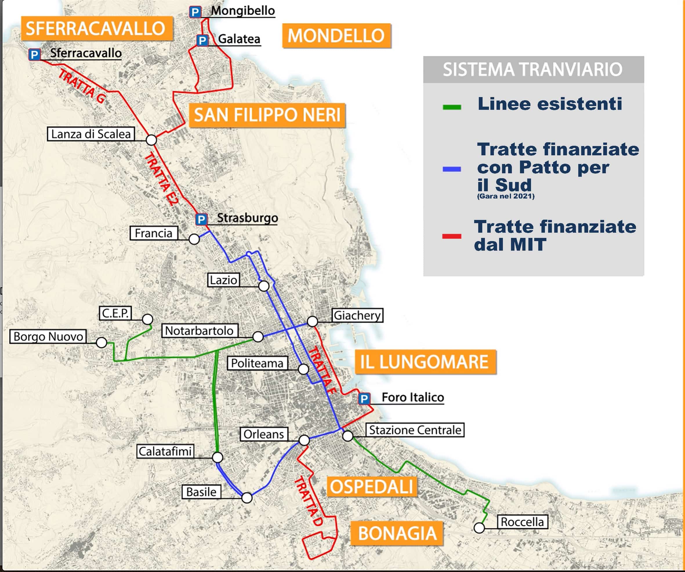Approvazione nuove linee del tram a Palermo, ministra De Micheli: “Contribuire alla crescita di una grande città”
