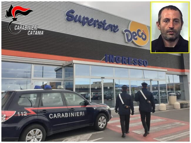 Furto aggravato in un Decò del Catanese, bottino dal valore di 100 euro: arrestato Vincenzo Bauso