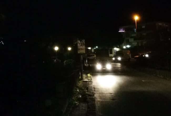 Catania, alcune vie di San Giovanni Galermo al buio. Nauta: “Problema che si protrae da troppo” – FOTO e VIDEO