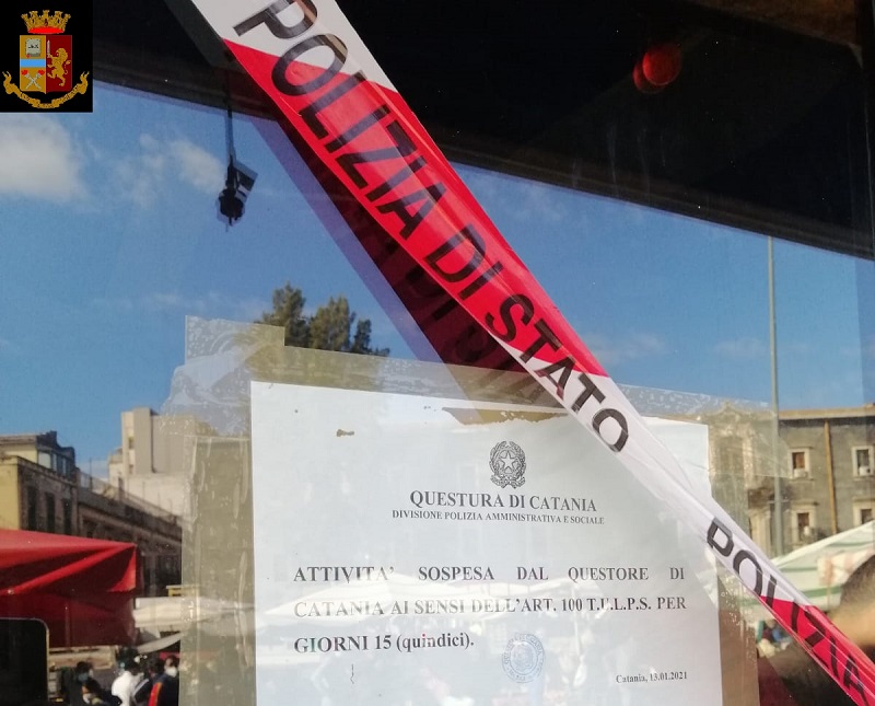 Catania, assembramento di persone davanti a “Sabor Latino”: chiuso ancora una volta