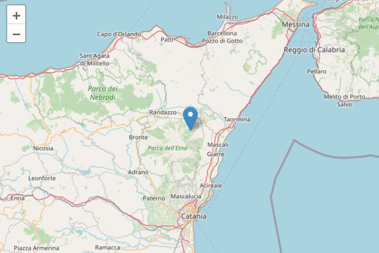 Terremoto in Sicilia, scossa 2.9 sveglia Catania e provincia: i dati dell’INGV Osservatorio Etneo