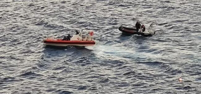 Recuperati tre cadaveri nel mare di Trapani