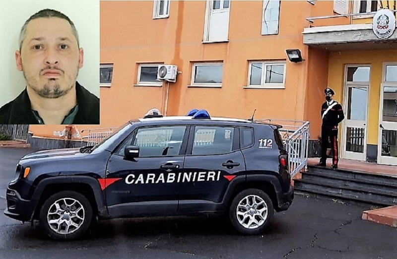 Evasione ad Adrano, Giovanni D’Aparo ai domiciliari si allontana dalla sua abitazione: arrestato