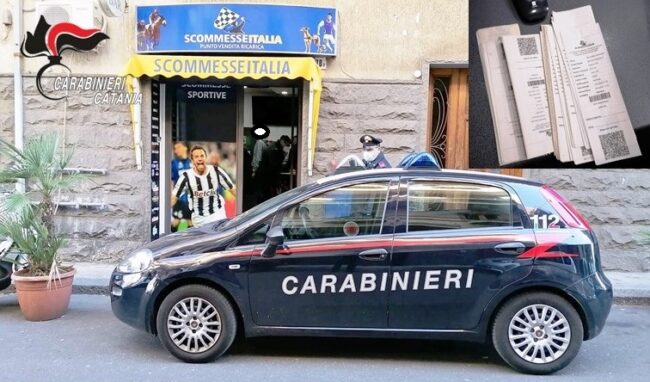 Catania, centro scommesse di Picanello aperto irregolarmente: sanzionati titolare e cliente