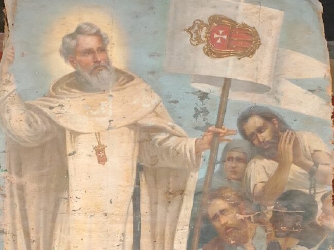 Modica, recuperate due tele rappresentanti San Pietro Nolasco: erano state smarrite negli anni ’70