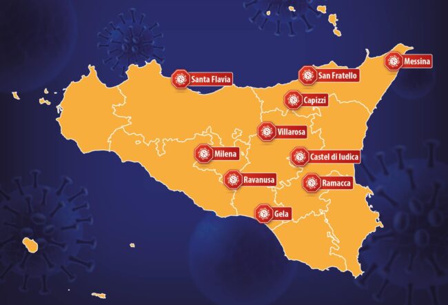 Coronavirus, in Sicilia sono 10 le zone rosse: da oggi anche Gela e Villarosa