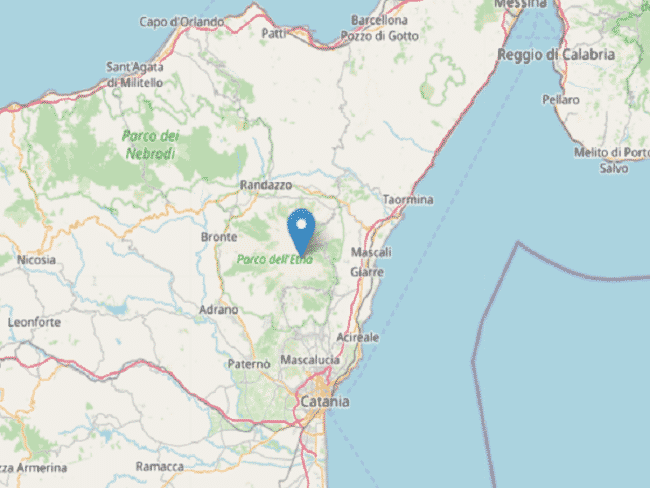 Trema la terra nel Catanese, terremoto di magnitudo 2.5: i dettagli