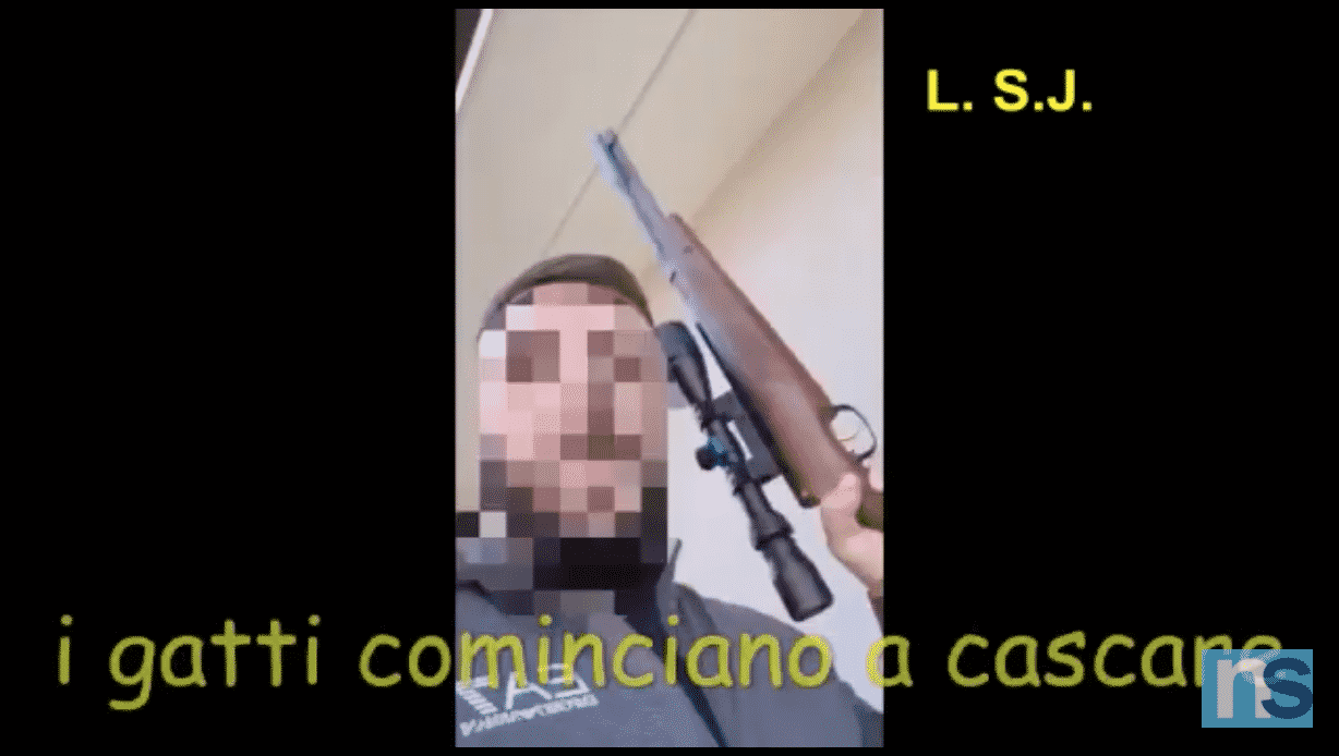Catania, armi in mano e sangue in strada: i VIDEO di alcuni membri del clan Cappello-Bonaccorsi