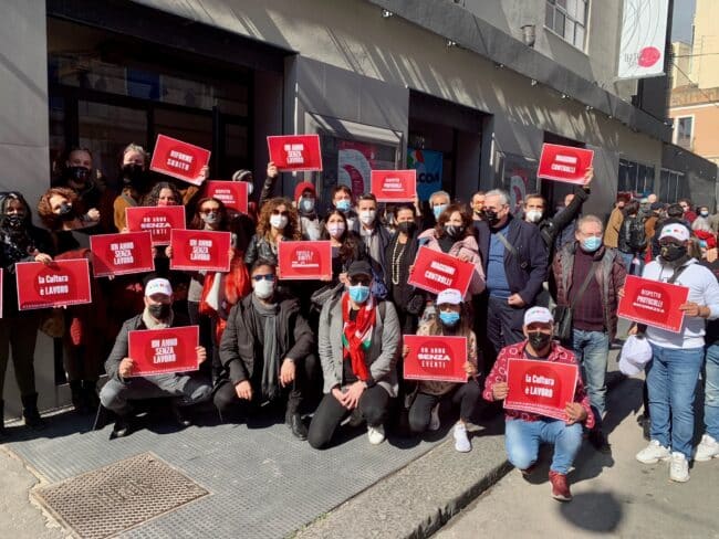 Coronavirus, manifestazione a Catania con “Torniamo a fare spettacolo”